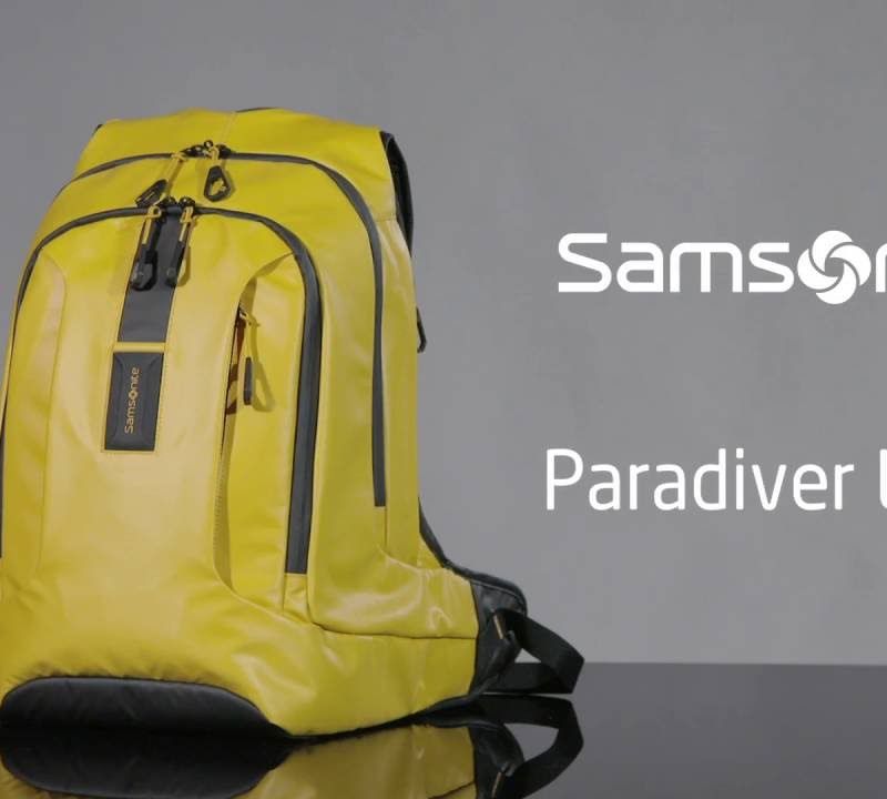 Miesto kuprinė Samsonite Paradiver Light 24 l yellow 9