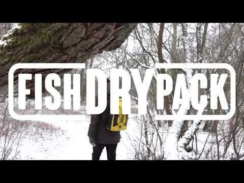 FishDryPack Explorer 40l yellow FDP-EXPLORER40 vandeniui atspari kuprinė 11