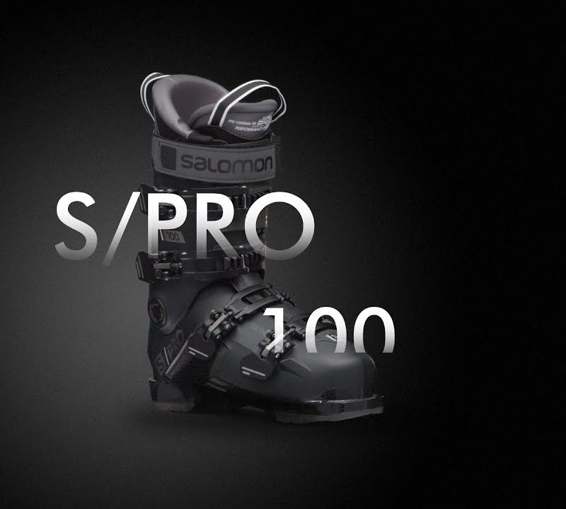 Vyriški slidinėjimo batai Salomon S/Pro 100 GW black L41481600 10