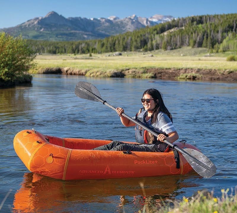Advanced Elements Packlite+ PackRaft orange 1 asmens pontonas 7