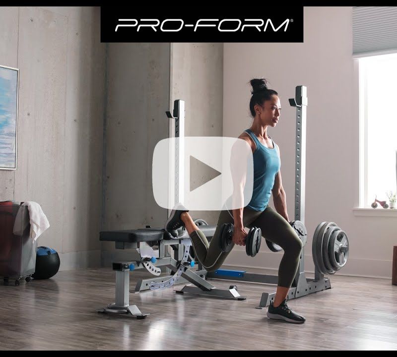 ProForm reguliuojamas treniruočių suolas Sport Xt 1320, juodas PFBE01320 15