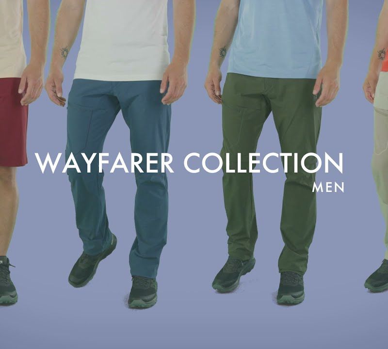 Vyriškos trekingo kelnės Salomon Wayfarer blue LC1713700 5