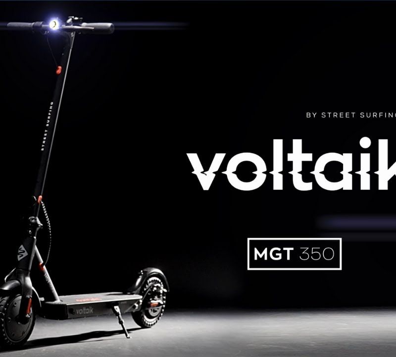 Street Surfing Voltaik Mgt 350 elektrinis motoroleris juodas 10