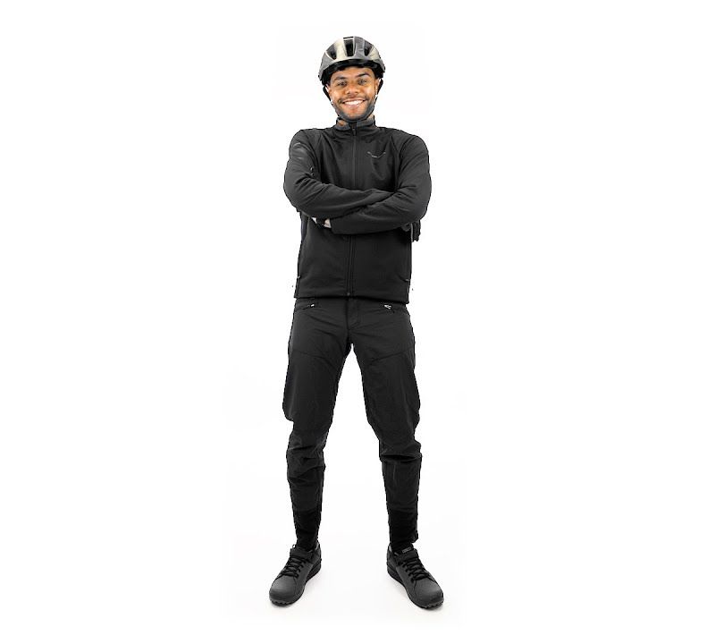 Vyriška dviračių striukė Endura Singletrack Softshell black 11