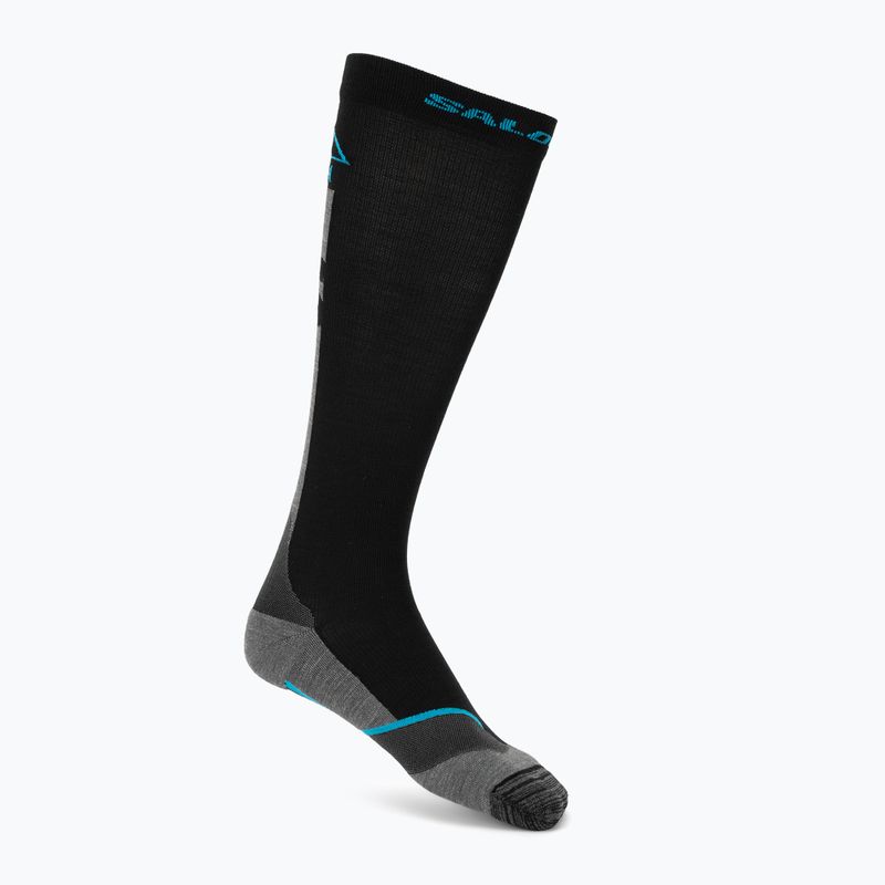Slidinėjimo kojinės Salomon MTN black/blue danube 8