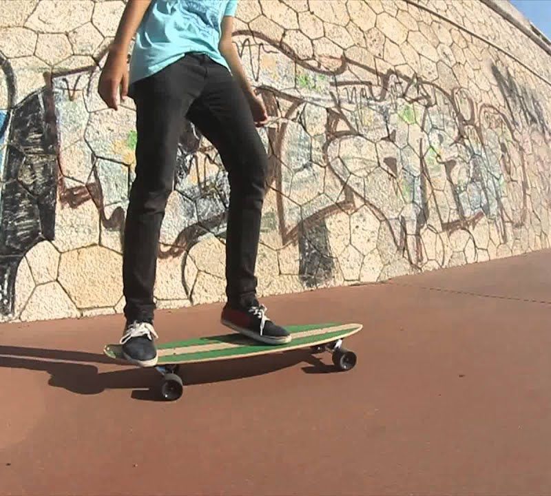 Street Surfing Kicktail 36 Rumble Jungle banglenčių lenta juoda 0614007/2 11