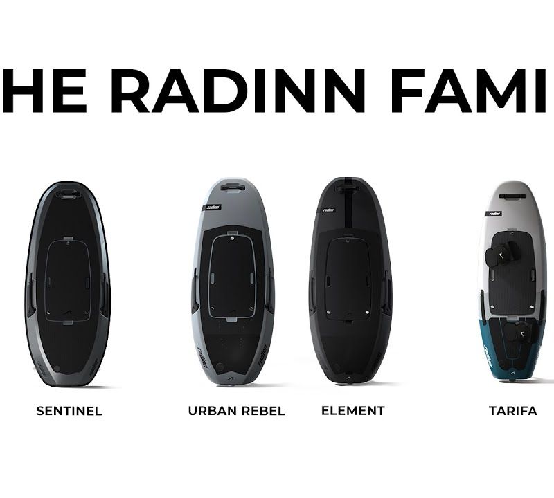 Radinn Freeride Urban Rebel B kit G3 STD + EXT akumuliatorius baltas 910089AA elektrinė lenta 16