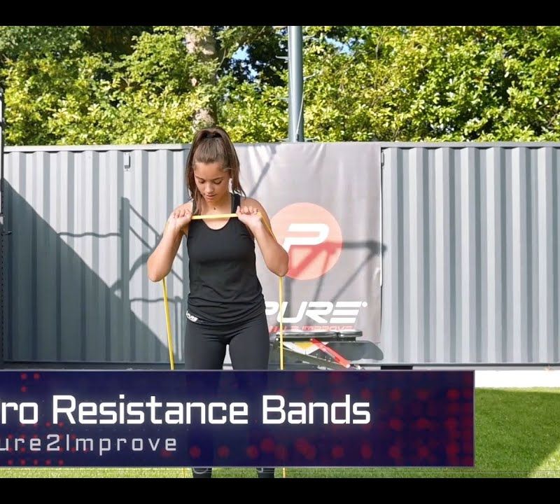 Pure2Improve Pro Medium treniruočių guma raudona 2152 4