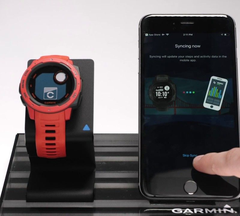 Garmin Instinct pilkas laikrodis 010-02064-05 8