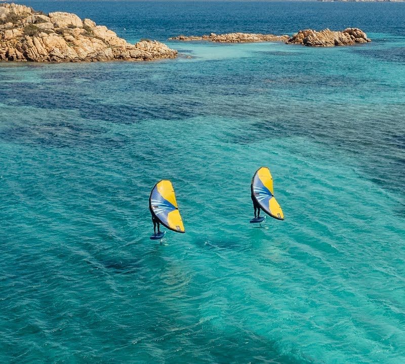 Wingfoil + hidrokostiumo lenta Unifiber Impulse 6'0 navy blue UF900180230 26