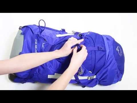 Moteriška trekingo kuprinė Osprey Ariel 55 l blue 10002959 7