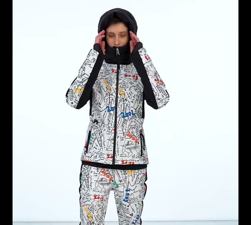 Moteriška slidinėjimo striukė Rossignol Eco-Logic balta 12