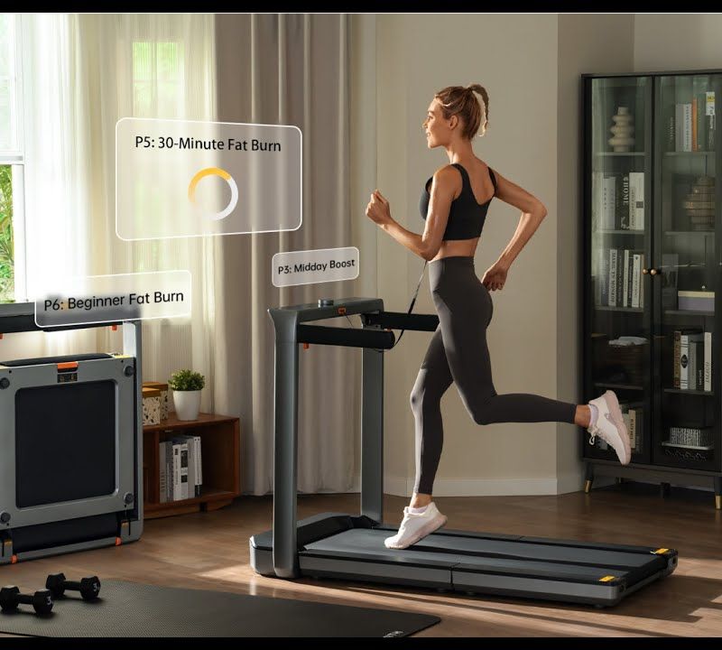 Elektrinis bėgimo takelis Kingsmith MX16+ WalkingPad black/gray 23