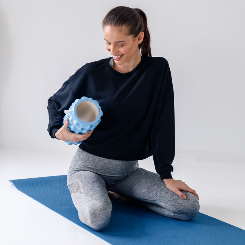 XTREXO EVA PVC masažinis volelis mėlynas MR-EV01N 3