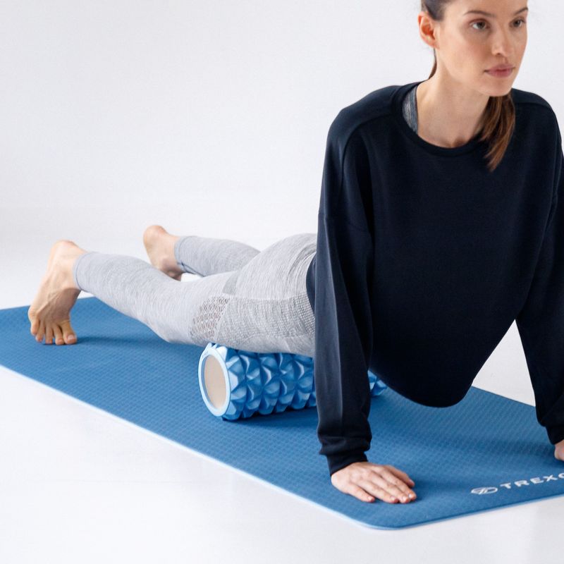 XTREXO EVA PVC masažinis volelis mėlynas MR-EV01N 5