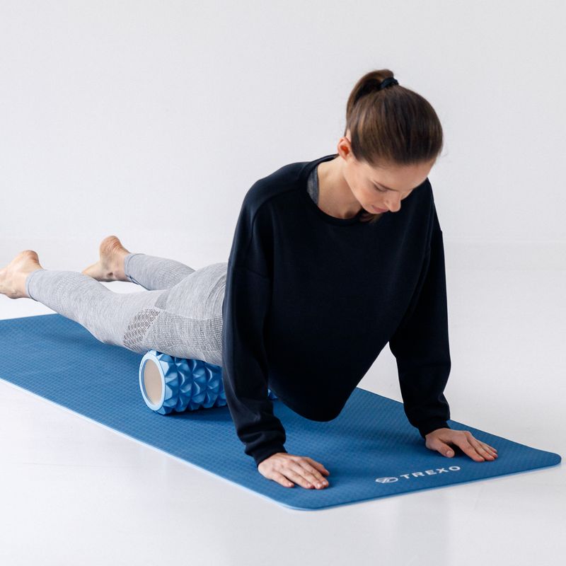 XTREXO EVA PVC masažinis volelis mėlynas MR-EV01N 6