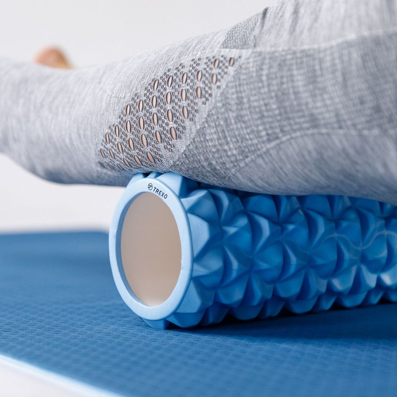 XTREXO EVA PVC masažinis volelis mėlynas MR-EV01N 7