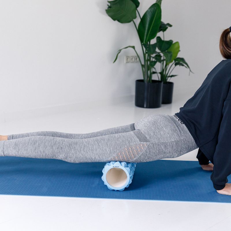 XTREXO EVA PVC masažinis volelis mėlynas MR-EV01N 8