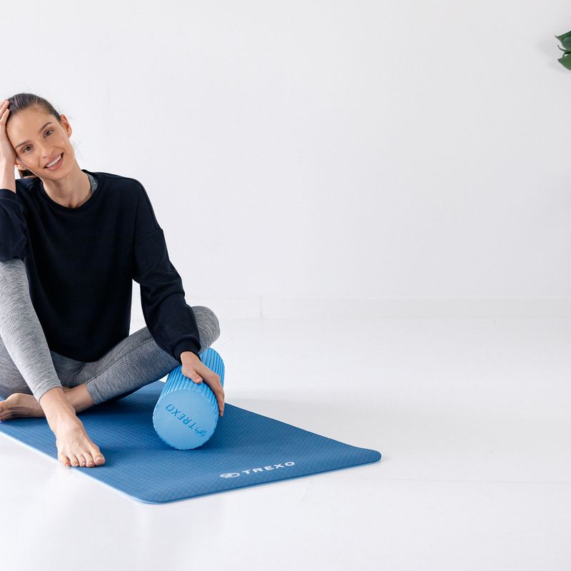 XTREXO EVA masažinis volelis mėlynas MR-EV03N 11