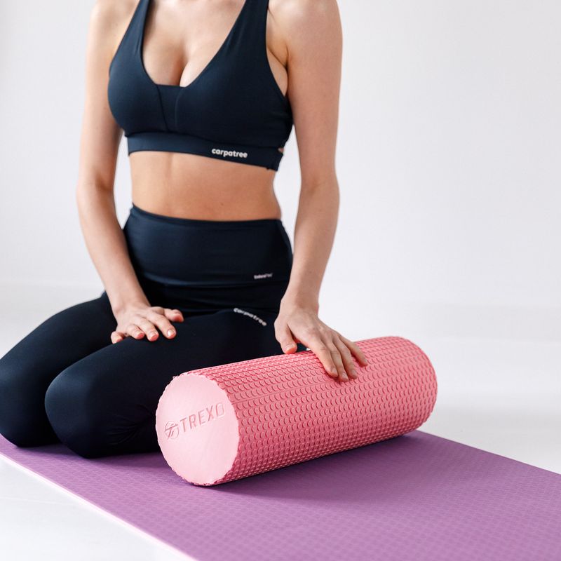 XTREXO EVA masažinis volelis rožinės spalvos MR-EV02C 15