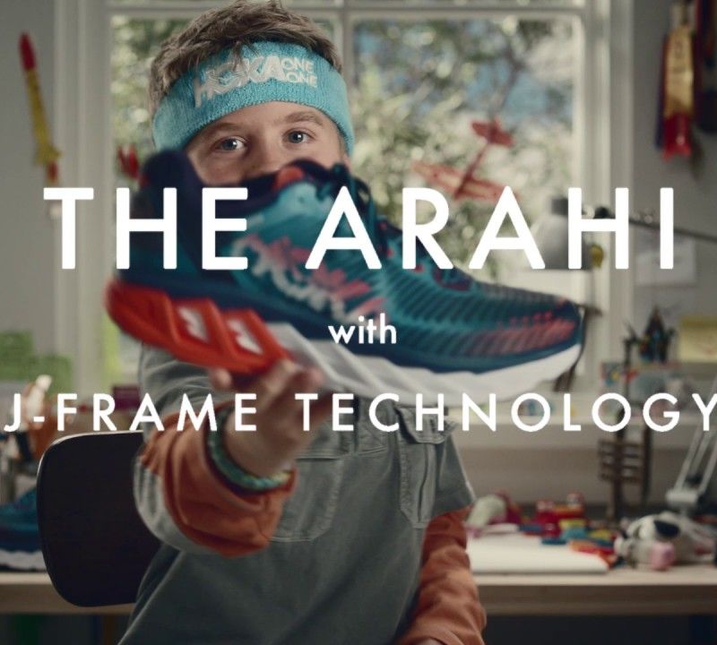 HOKA vyriški bėgimo bateliai Arahi 6 black 1123194-BFLM 13