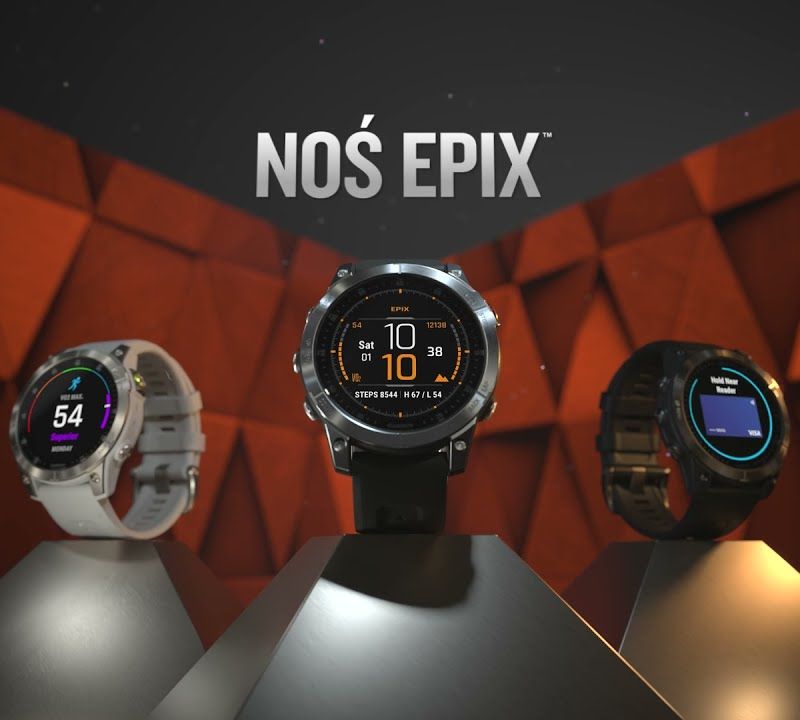 Garmin Epix 2 Sapphire HRM Elevate Ox laikrodis baltas 010-02582-21 8