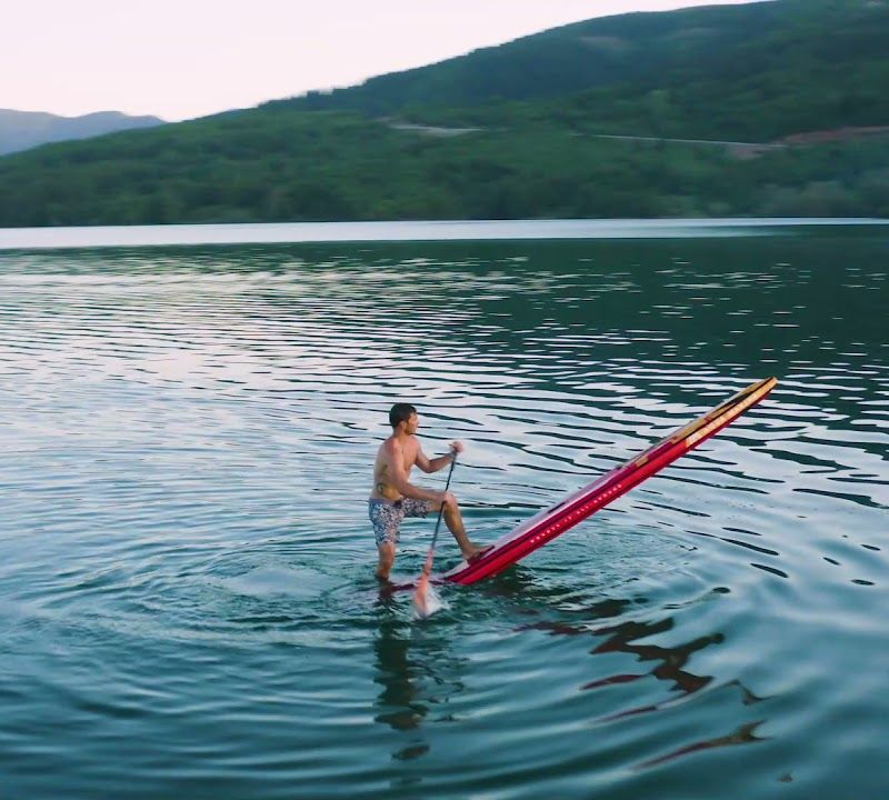 Aqua Marina Race Elite 14'0" raudona SUP lenta BT-22RE 24
