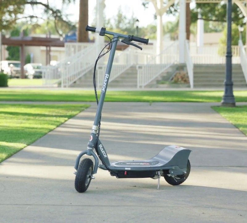 Vaikų elektrinis paspirtukas Razor E300 pilkos spalvos 13173814 6