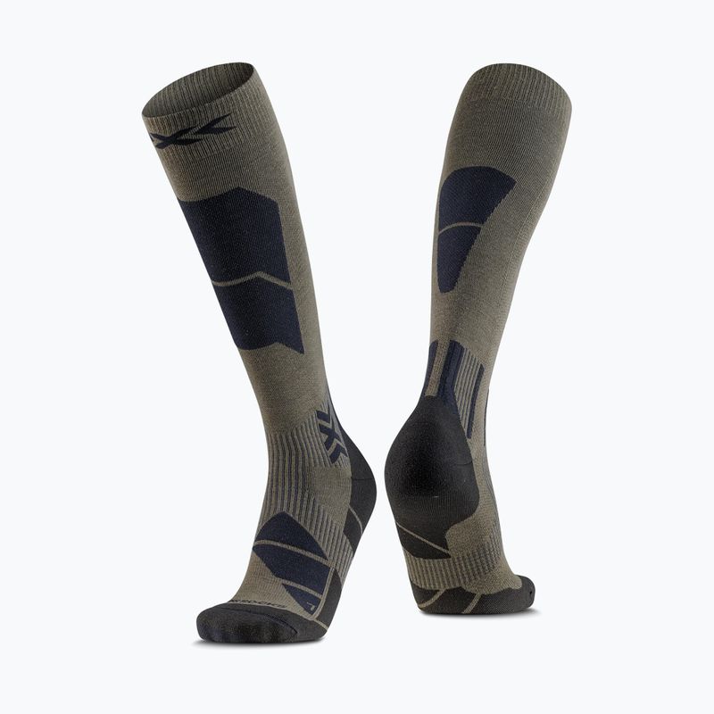 Slidinėjimo kojinės X-Socks Ski Perform Merino Otc sand