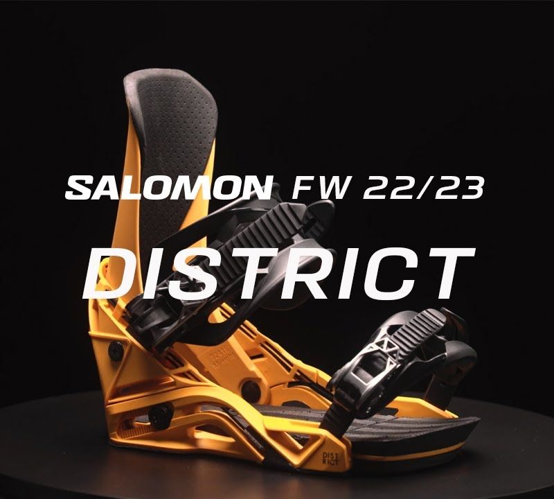 Vyriški Salomon District snieglenčių surišimo diržai juodi L41776000 9