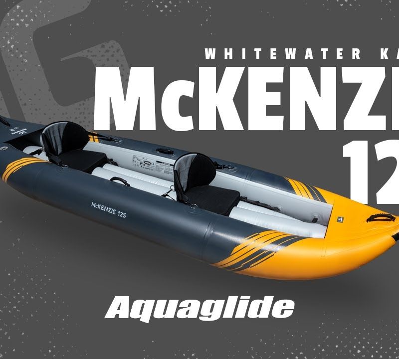 Aquaglide McKenzie 125 2 asmenų pripučiama baidarė 8