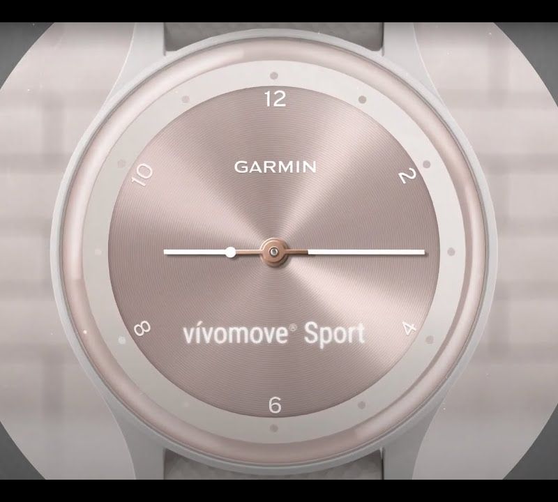 Garmin Vivomove Sport laikrodis juodas 010-02566-00 8