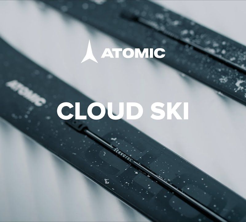 Moteriškos kalnų slidės Atomic Cloud 11 + M10 GW white 11