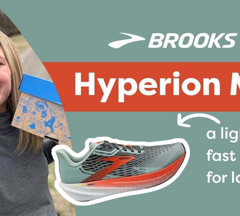 Brooks Hyperion Max vyriški bėgimo bateliai blue surf/cherry/nightlife 18