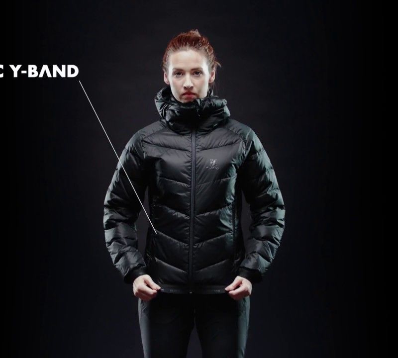 Moteriška pūkinė striukė BLACKYAK Niata black beauty 10