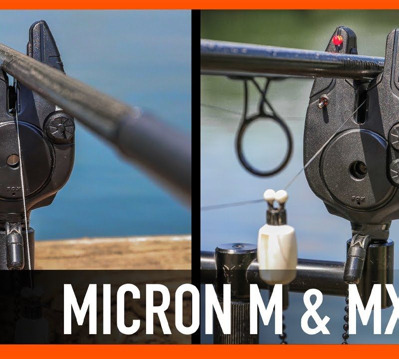 Fox International Micron MX 4 meškerių rinkinys juodas CEI193 žvejybos signalai 6