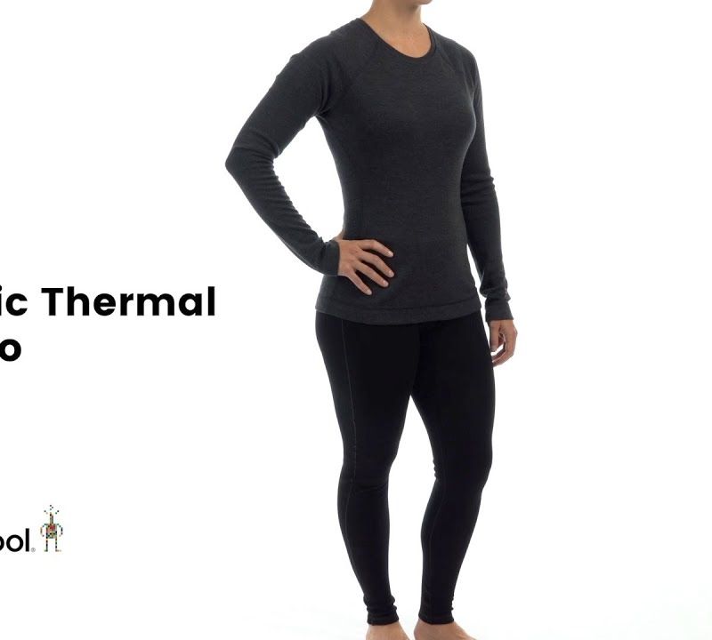 Moteriški termoaktyvūs marškinėliai Smartwool Merino 250 Baselayer Crew Boxed twilight blue heather 6