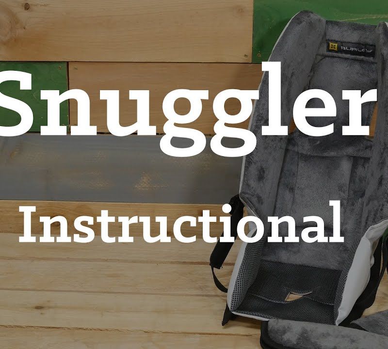 Burley Baby Snuggler pilka priekabos kėdutė BU-960158 4