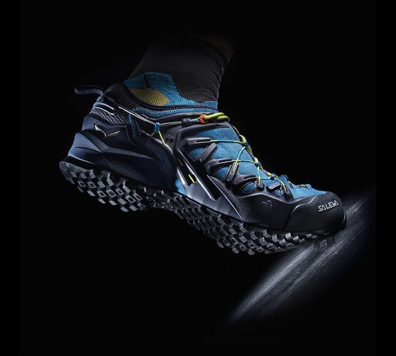 Salewa vyriški Wildfire Edge sportiniai bateliai tamsiai mėlyna/geltona 00-0000061346 11