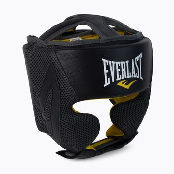 Everlast C3 Evercool Pro Premium Leather bokso šalmas juodas EV3711