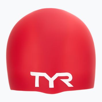 Plaukimo kepuraitė TYR Wrinkle Free red