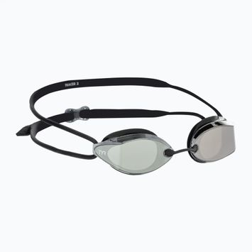 Plaukimo akiniai TYR Tracer-X Racing Nano Mirrored silver/black