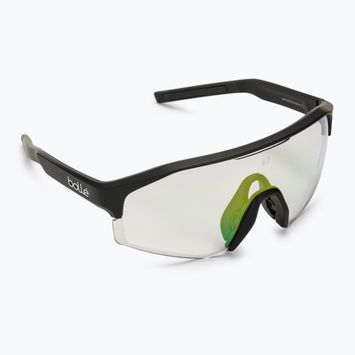 Akiniai nuo saulės Bollé Lightshifter black matte/phantom clear green photochromic