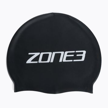 ZONE3 plaukimo kepurė juoda SA18SCAP101