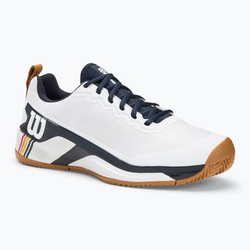 Vyriški teniso batai Wilson Rush Pro 4.5 Clay RG white/ navy blazer/ gum