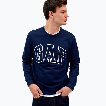 Vyriškas džemperis GAP Logo Crewneck blue navy