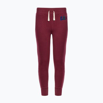 Vaikiškos kelnės GAP V-Fall Fash Logo Jogger deep garnet red