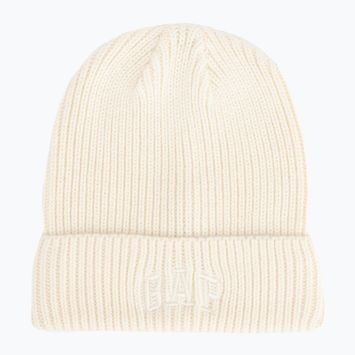 Moteriška kepurė GAP V-Logo Beanie ivory frost