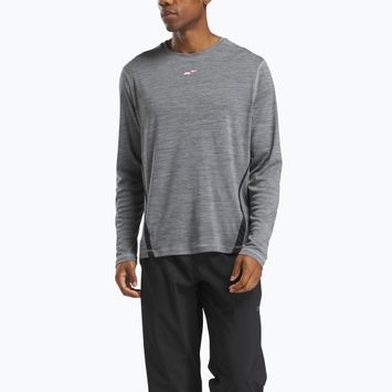 Vyriški treniruočių marškinėliai ilgomis rankovėmis Reebok Id Train Energy Tech Tee grey 1