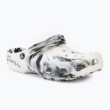 Šlepetės Crocs Classic Marbled Clog white/multi